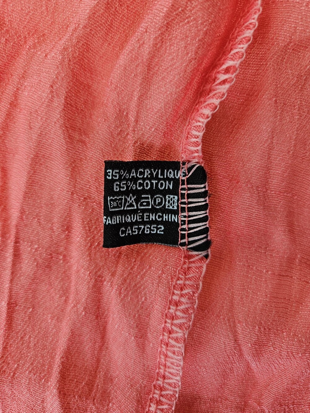Cherie Bliss Sheer Flowy Coral Women's Swim Coverup Kimono Open Front NWT L/XL - Picture 7 of 9